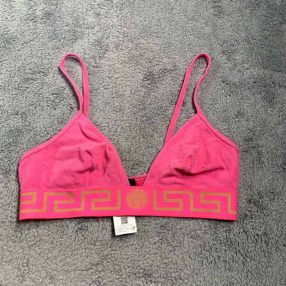 Versace Other - Versace medusa Women's Pink Bralette 4